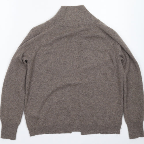 Marks and Spencer Womens Grey  Knit Cardigan Jumper Size 10