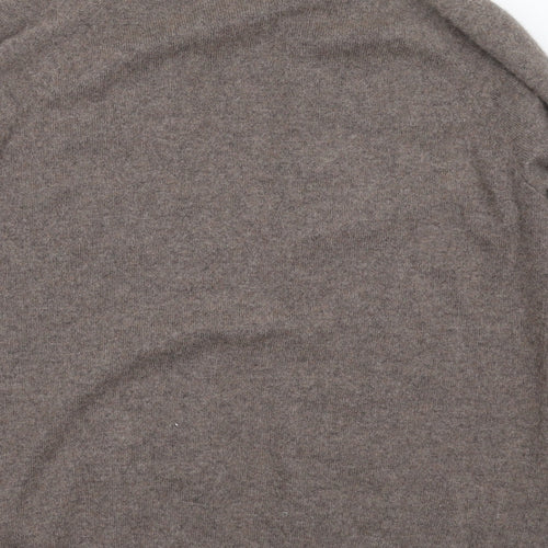 Marks and Spencer Womens Grey  Knit Cardigan Jumper Size 10