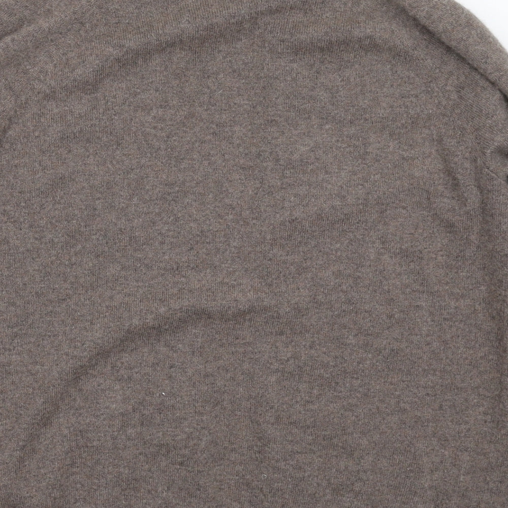 Marks and Spencer Womens Grey  Knit Cardigan Jumper Size 10