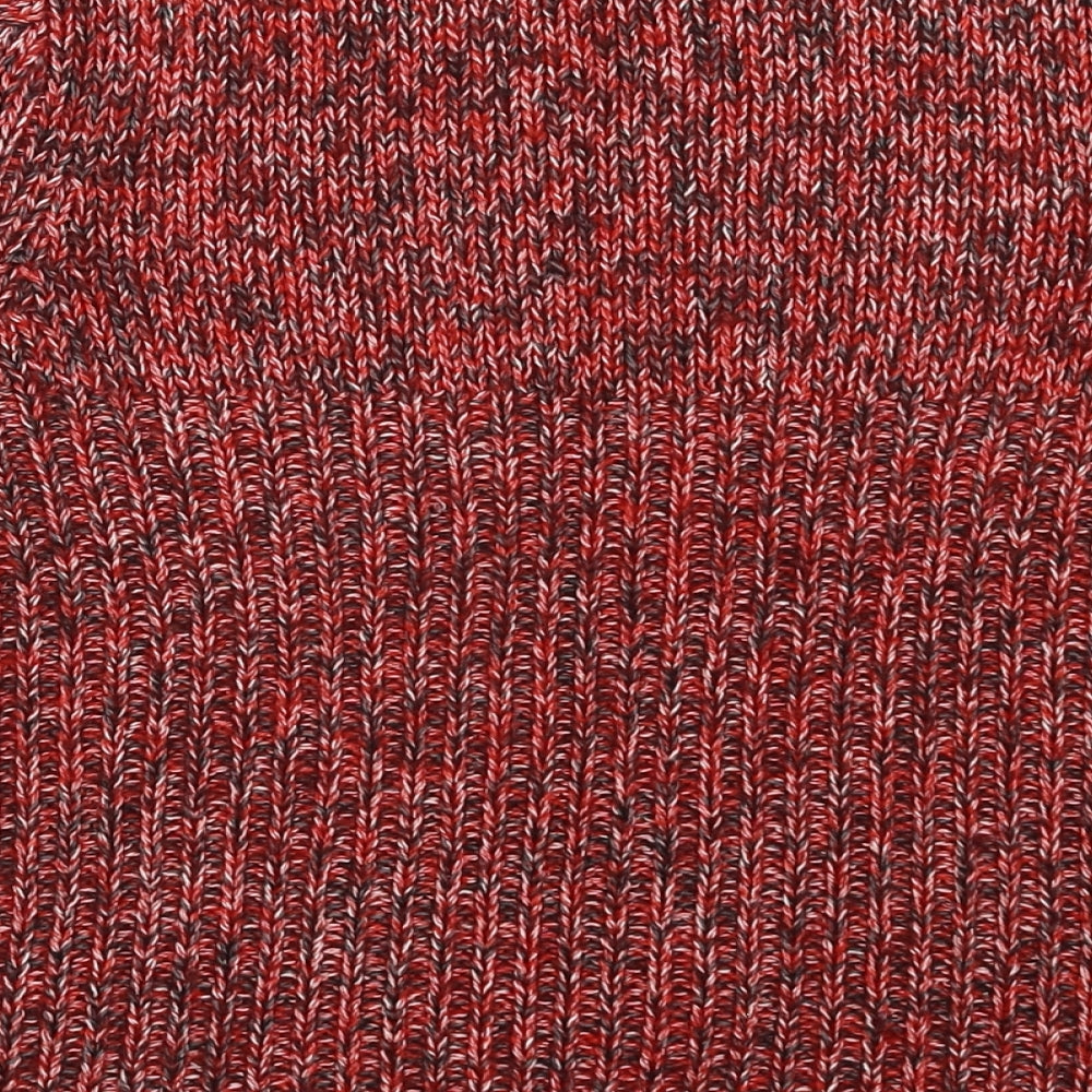 Preworn Womens Red  Knit Pullover Jumper Size S