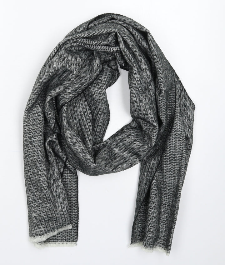 Burton Mens Grey Knit Scarf One Size
