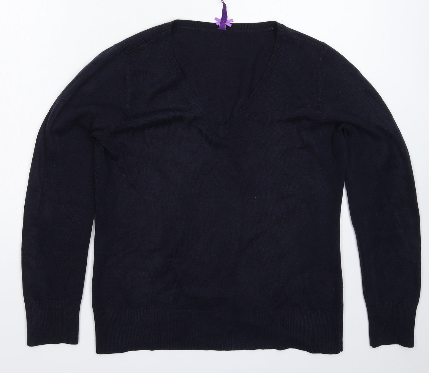 BHS Womens Blue  Knit Pullover Jumper Size 12