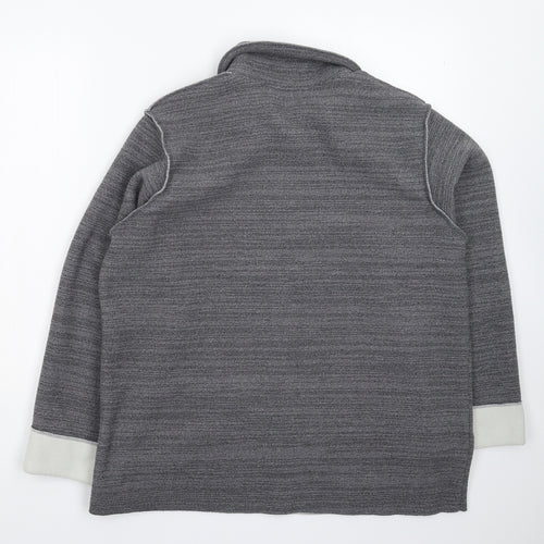 Joie de Vivre Womens Grey  Fleece Jacket  Size M