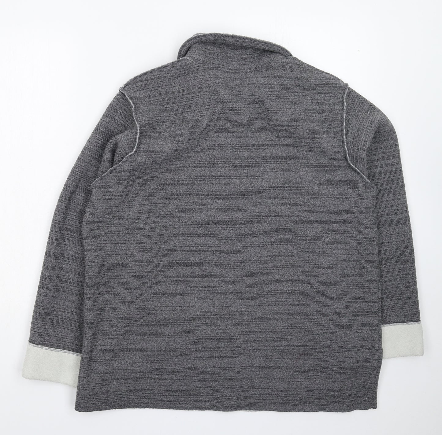 Joie de Vivre Womens Grey  Fleece Jacket  Size M