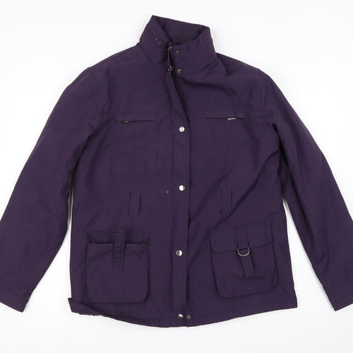 Smart Woman Womens Purple   Jacket Coat Size M
