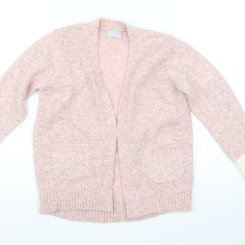 Matalan Girls Pink   Cardigan Jumper Size 8 Years