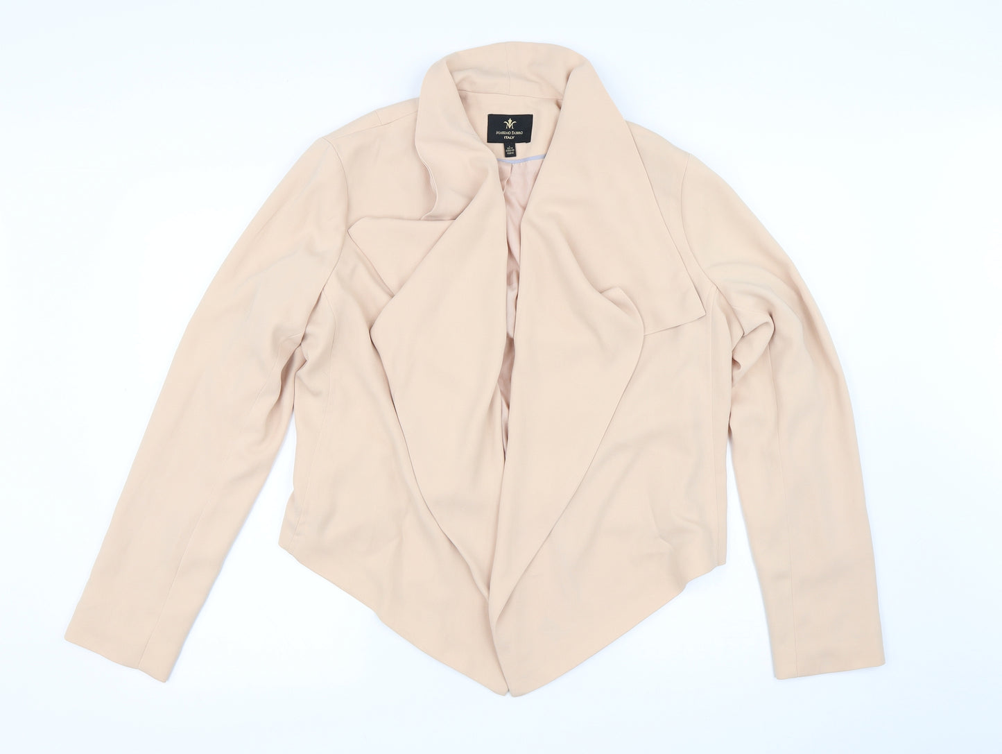 Massimo Fabbro Womens Beige   Jacket  Size 14