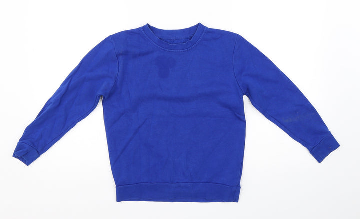 George Boys Black Pullover Sweatshirt Size 7-8 Years