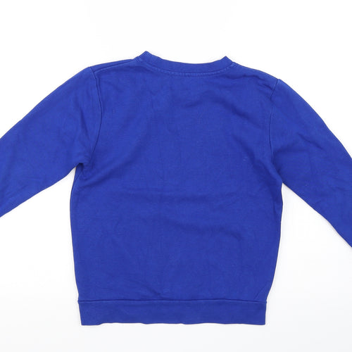 George Boys Black   Pullover Sweatshirt Size 7-8 Years