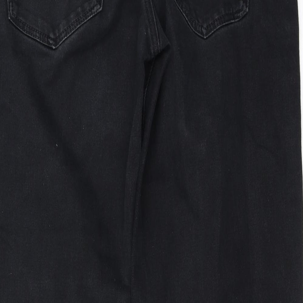 NEXT Mens Black   Straight Jeans Size 34 L31 in