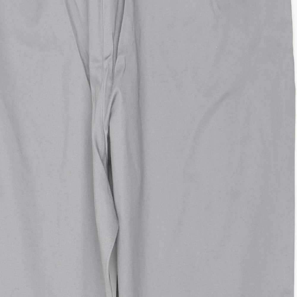 Marks and Spencer Womens Grey   Trousers  Size 18 L25 in