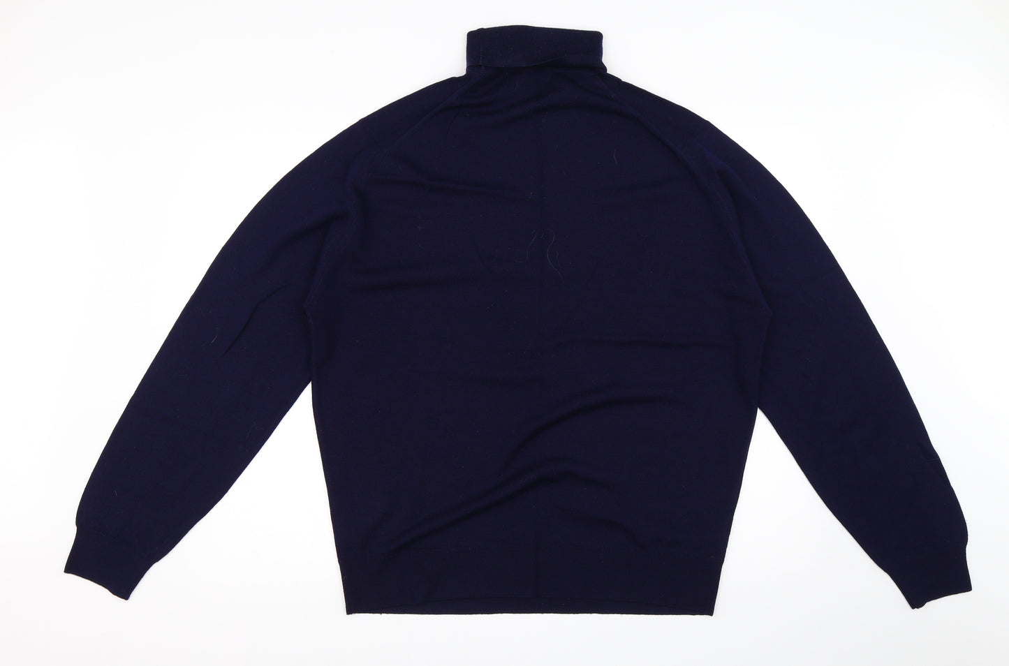 John Smedley Mens Blue   Pullover Jumper Size XL