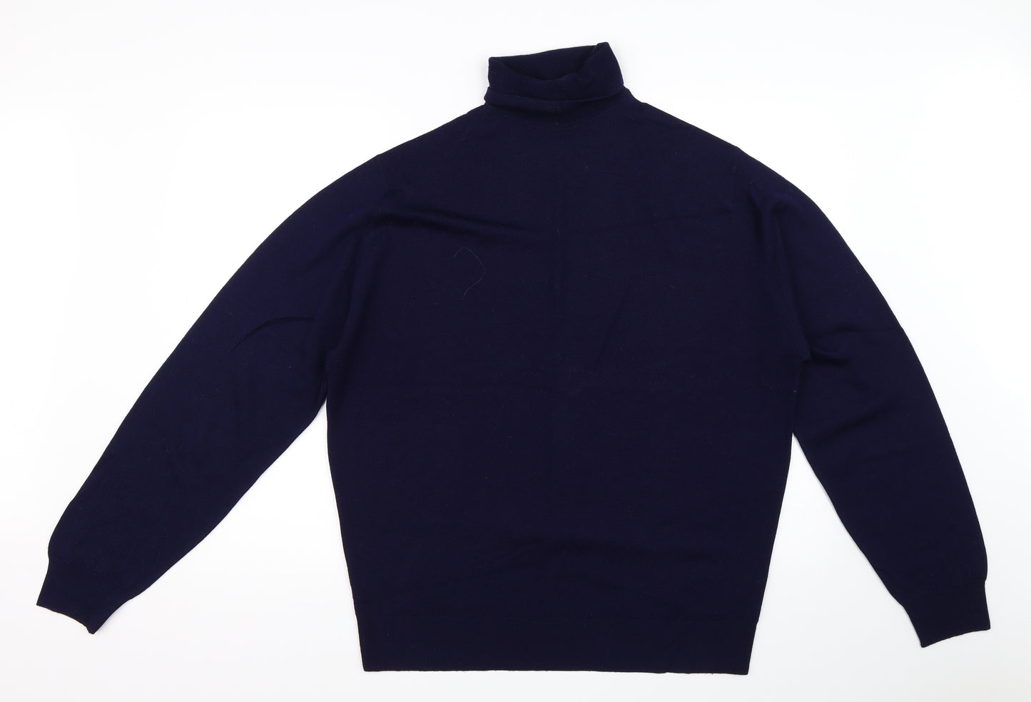 John Smedley Mens Blue   Pullover Jumper Size XL