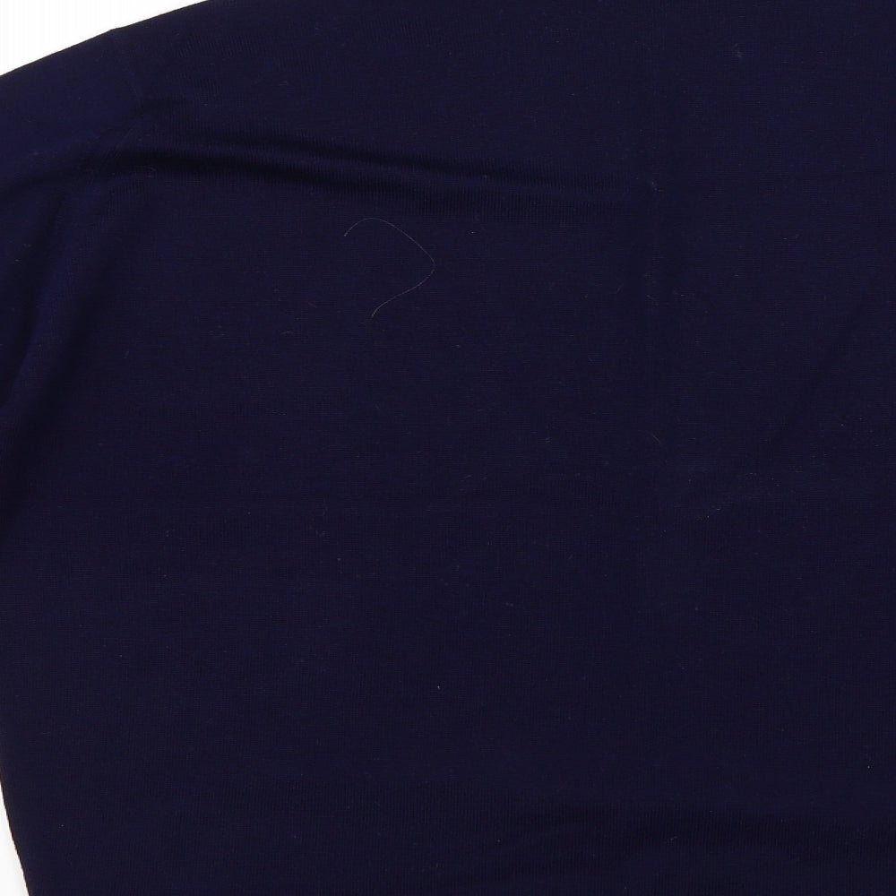 John Smedley Mens Blue   Pullover Jumper Size XL