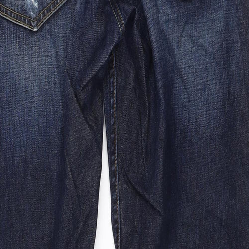 Debenhams Mens Blue   Straight Jeans Size 38 L32 in