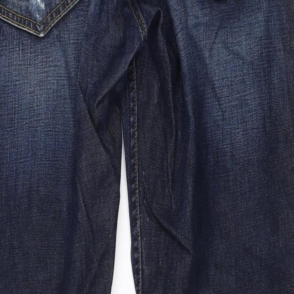 Debenhams Mens Blue   Straight Jeans Size 38 L32 in
