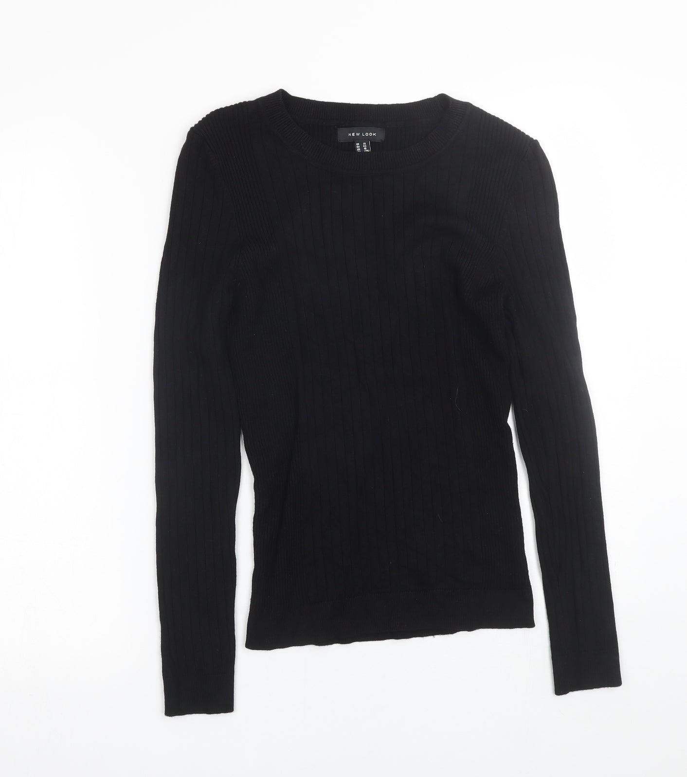 New Look Womens Black   Wrap T-Shirt Size 14