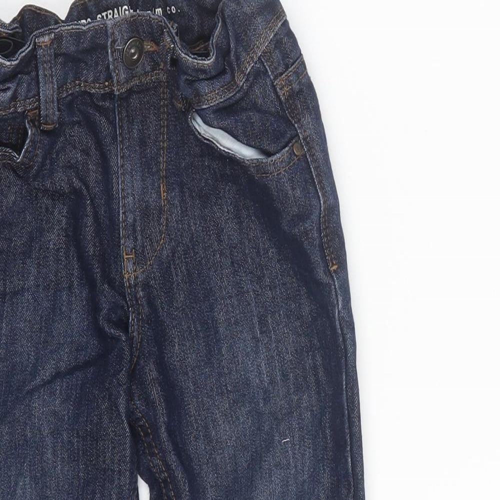 Primark Boys Blue  Denim Straight Jeans Size 6-7 Years