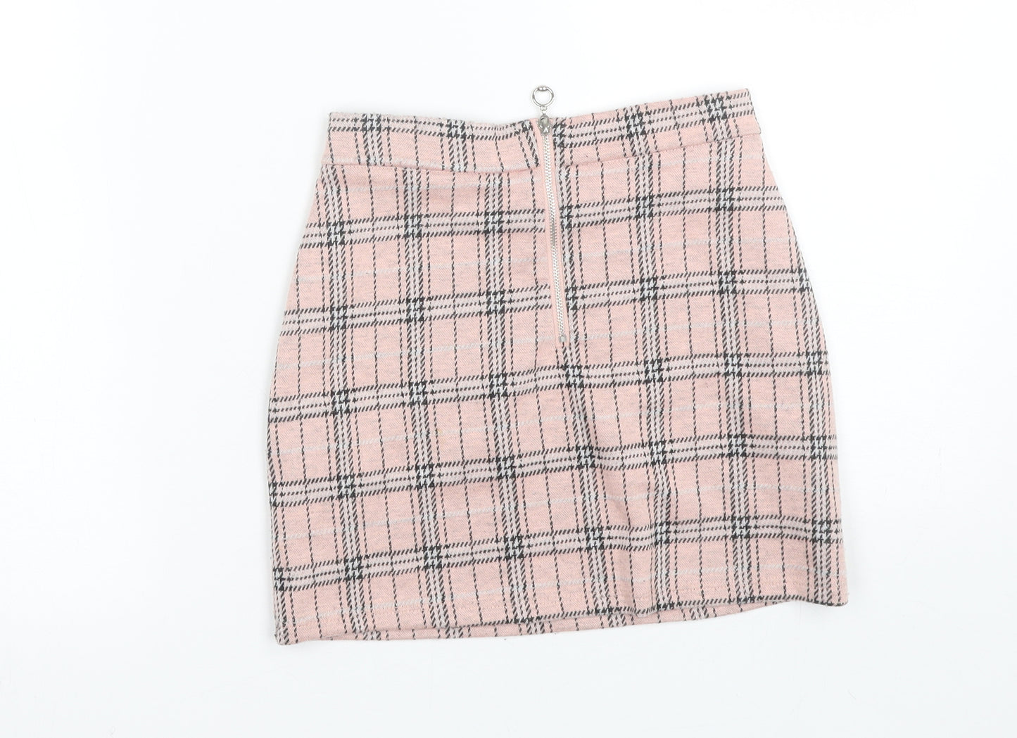 Primark Girls Pink Plaid  Mini Skirt Size 8-9 Years