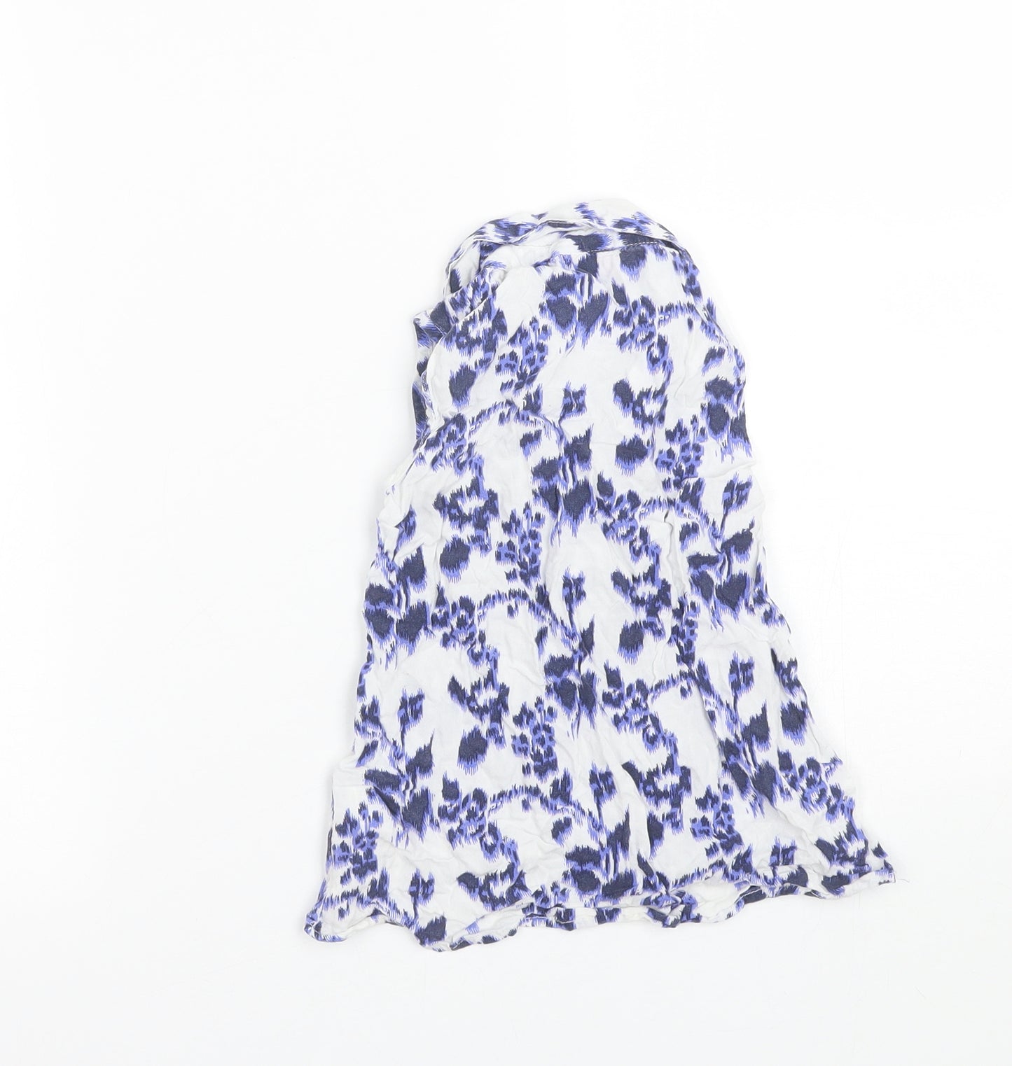 F&F Girls Blue   Basic Button-Up Size 3-4 Years