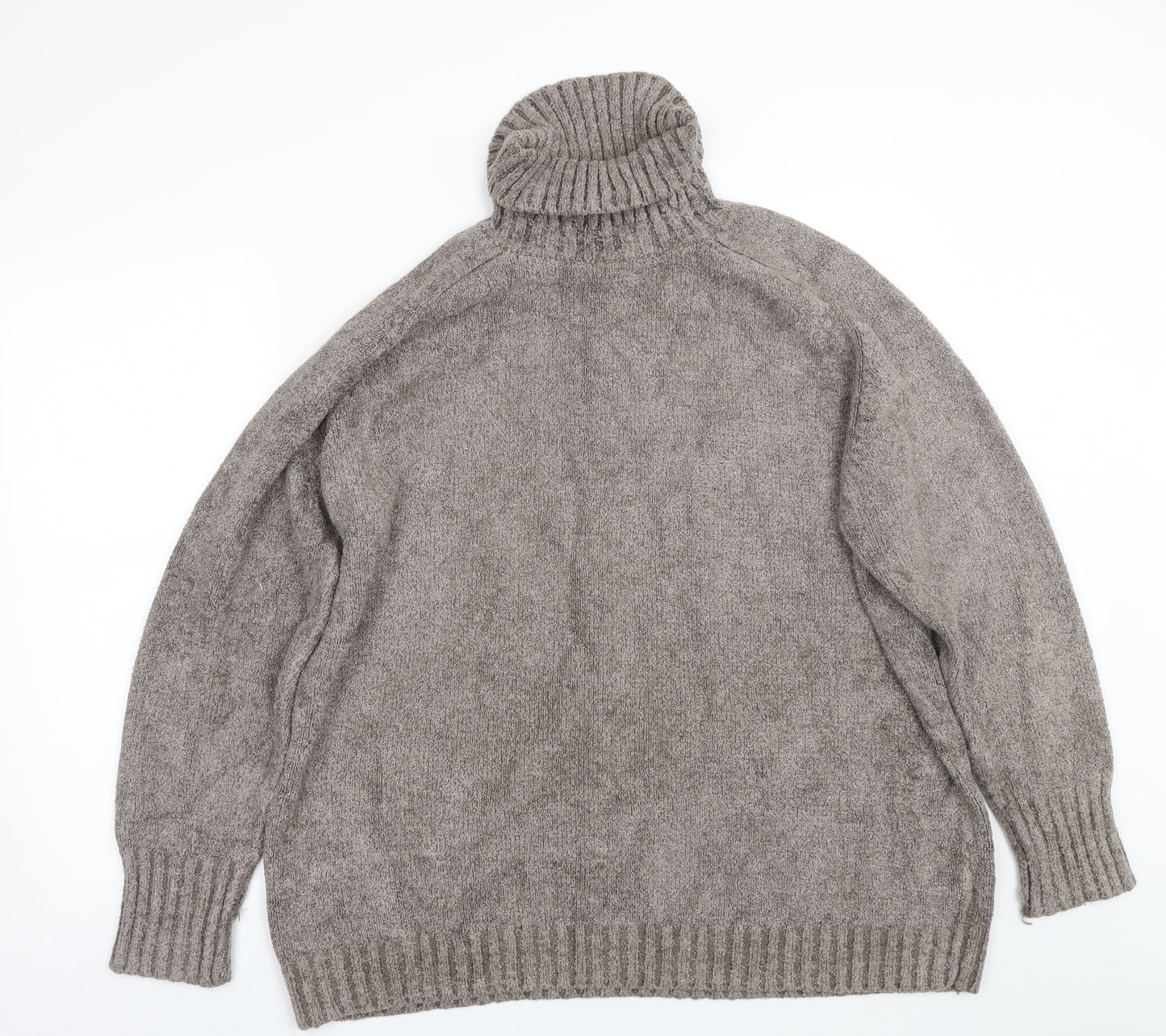 M&S Womens Brown   Pullover Jumper Size 18