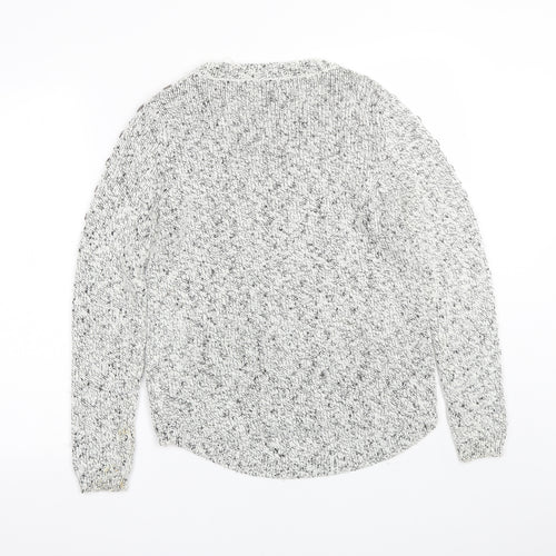 M&S Womens White   Pullover Jumper Size 8
