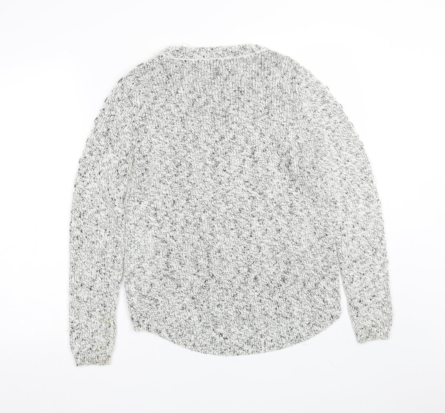 M&S Womens White   Pullover Jumper Size 8