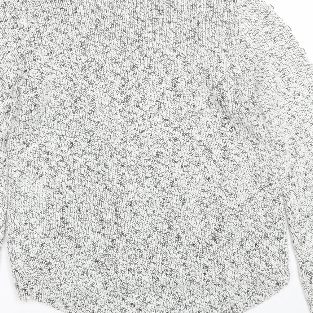 M&S Womens White   Pullover Jumper Size 8