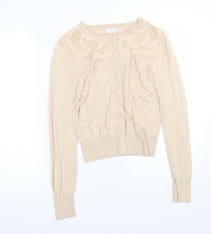 Untold Womens Beige   Cardigan Jumper Size 8