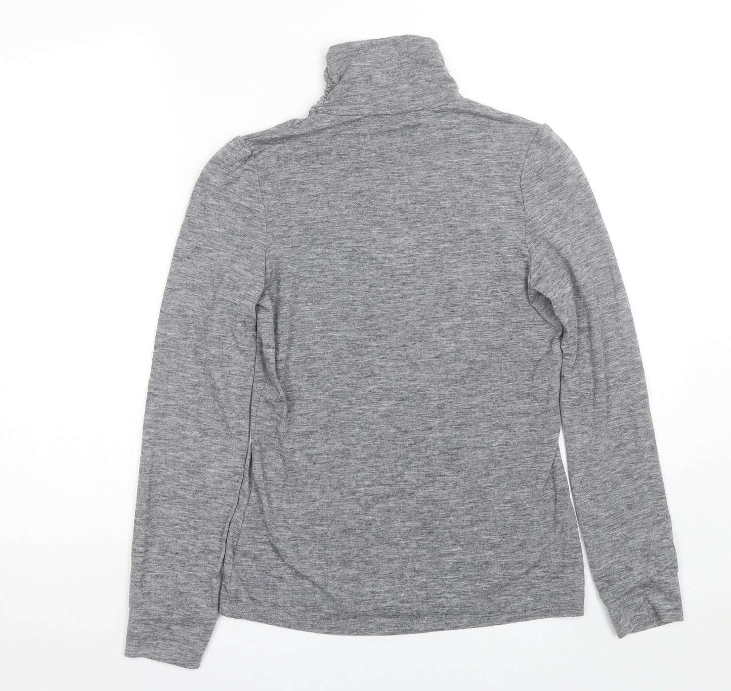 NEXT Womens Grey   Wrap T-Shirt Size 6