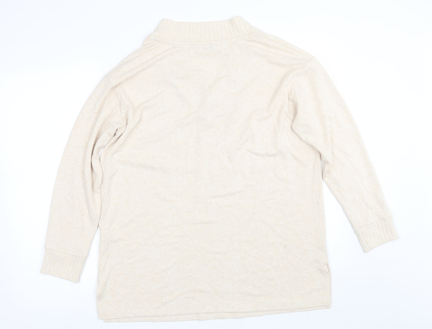 TU Womens Beige   Basic T-Shirt Size 14