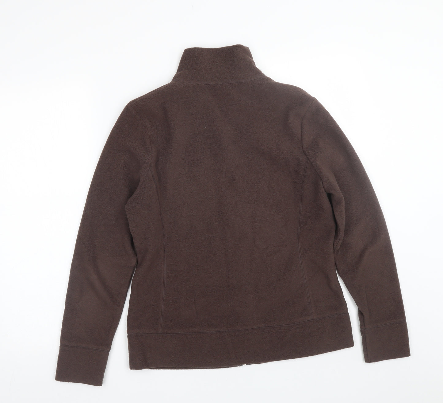 Preworn Womens Brown   Full Zip Sweatshirt Size 14