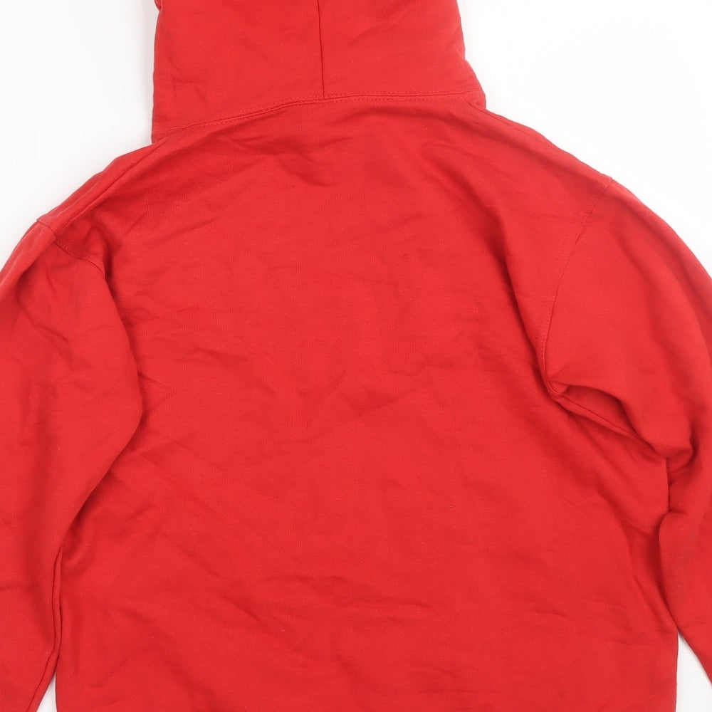 Stars & Stripes Mens Red   Pullover Hoodie Size S  - big bang theory