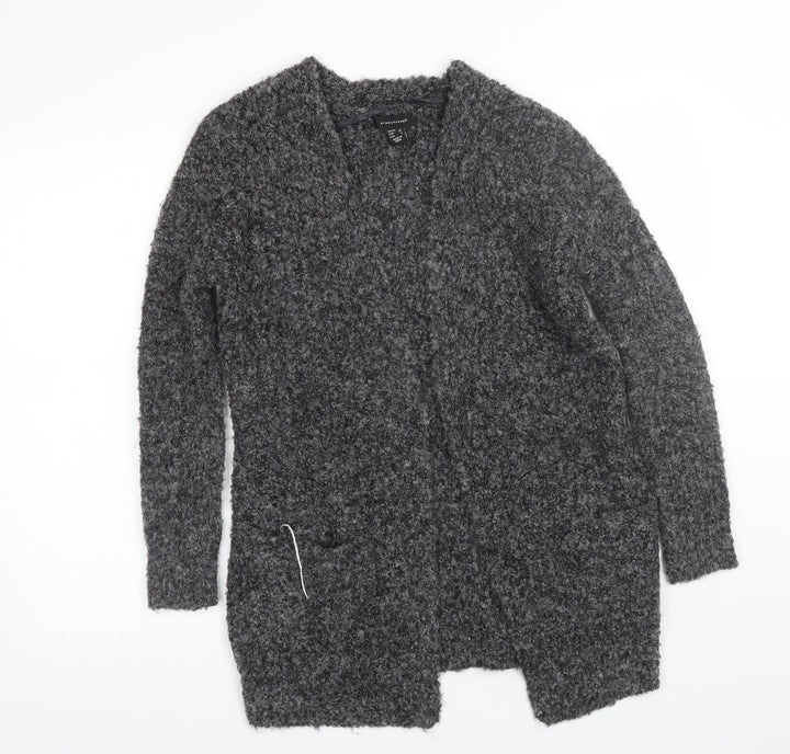 Atmosphere Womens Grey Cardigan Jumper Size 6
