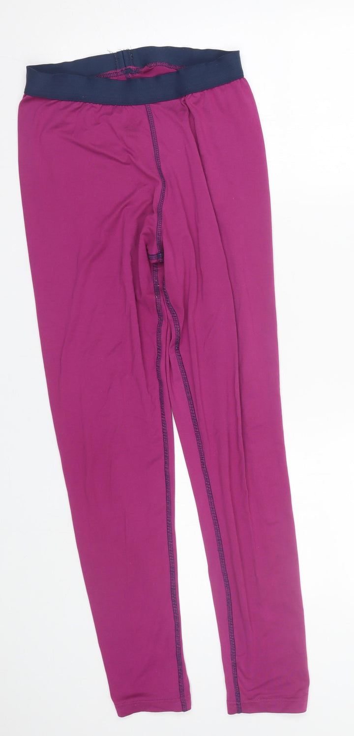 Crane Womens Purple Capri Leggings Size S L27 in