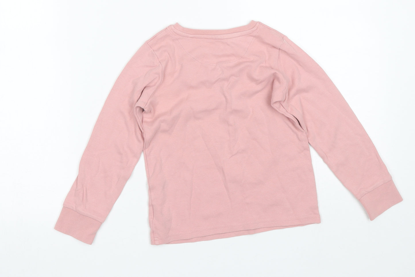 NEXT Girls Pink   Top Pyjama Top Size 4-5 Years  - Cat