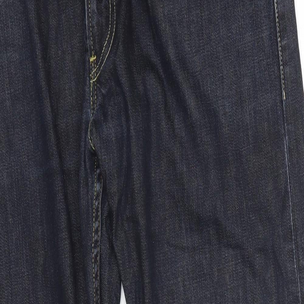Levis Mens Blue  Denim Straight Jeans Size 36 L28 in