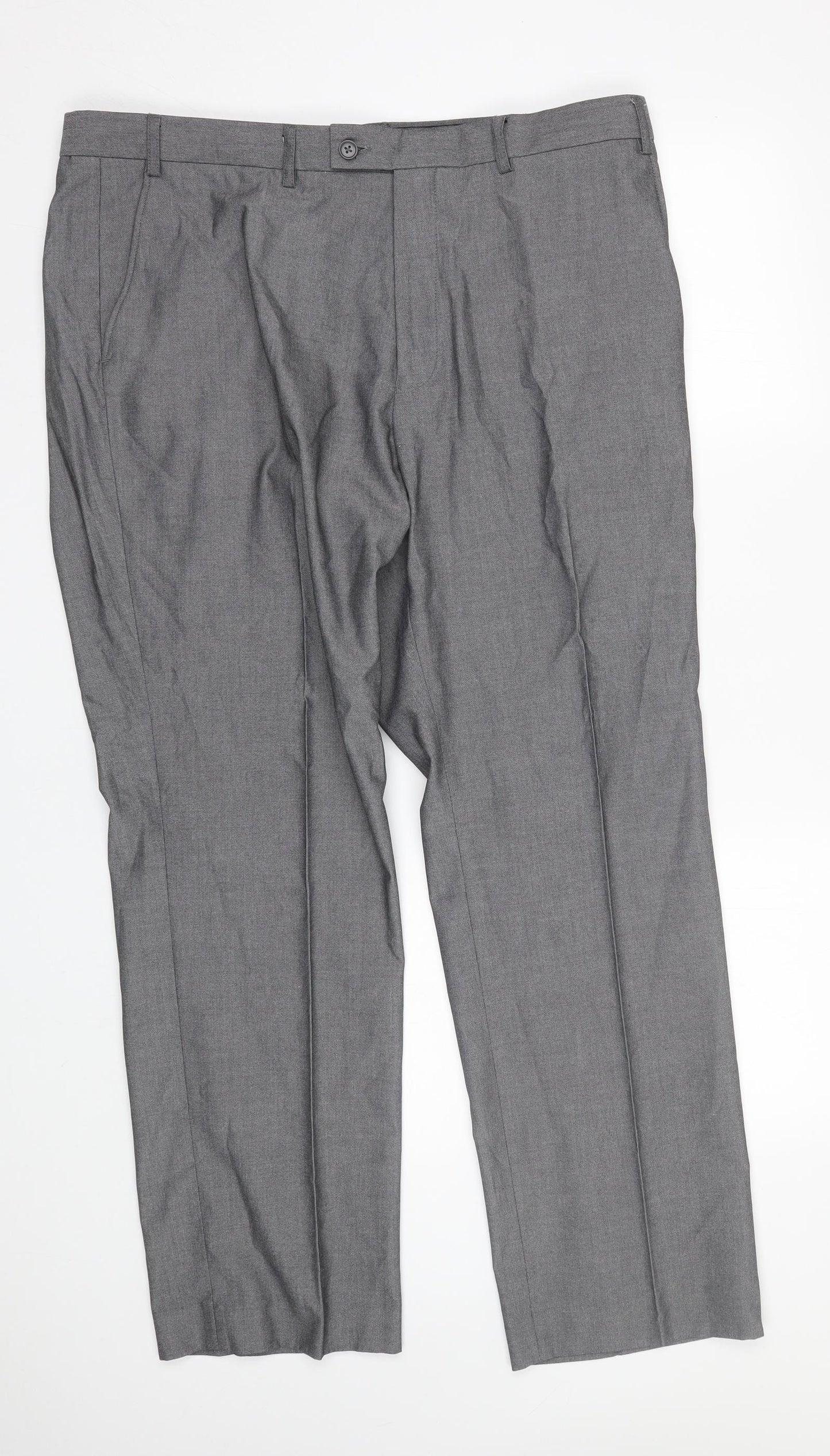 NEXT Mens Grey   Dress Pants Trousers Size 38 L30 in