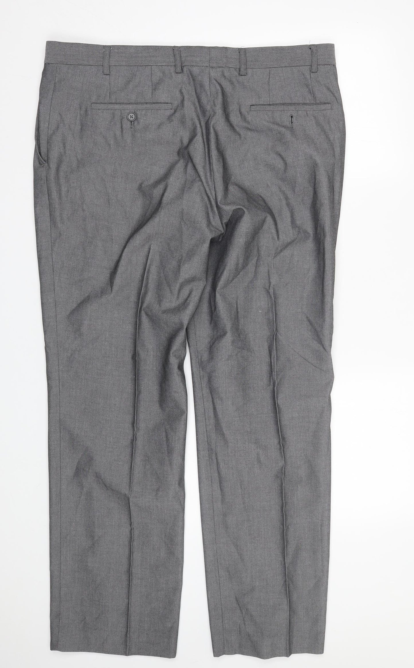 NEXT Mens Grey   Dress Pants Trousers Size 38 L30 in