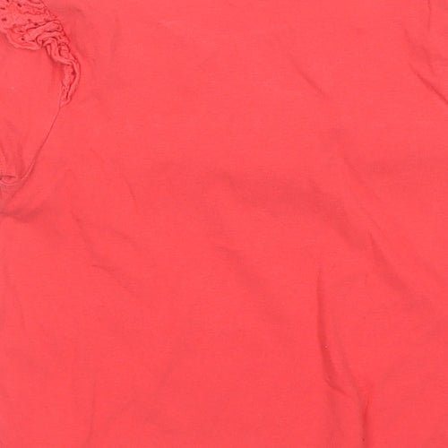 TU Boys Red   Basic T-Shirt Size 5-6 Years