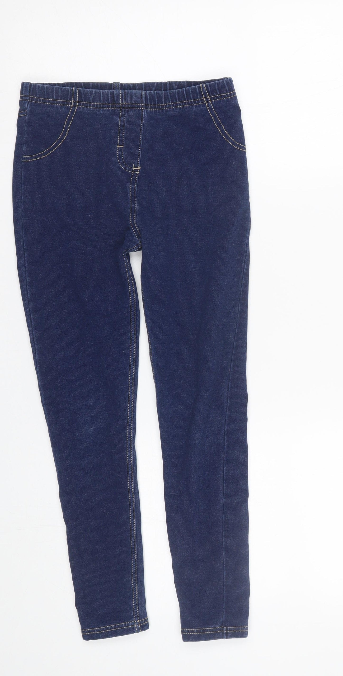 George Girls Blue   Jegging Trousers Size 9-10 Years
