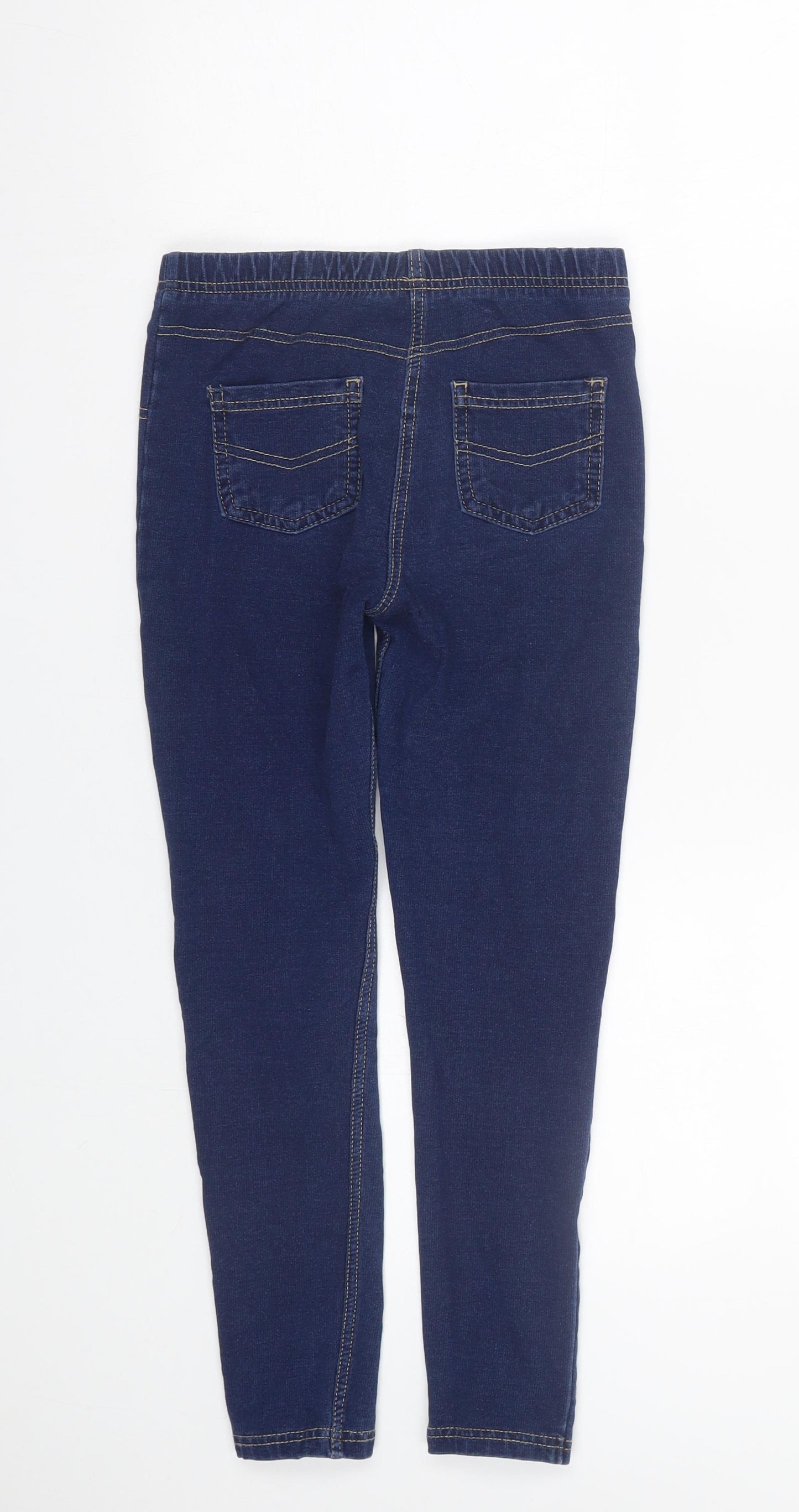 George Girls Blue   Jegging Trousers Size 9-10 Years