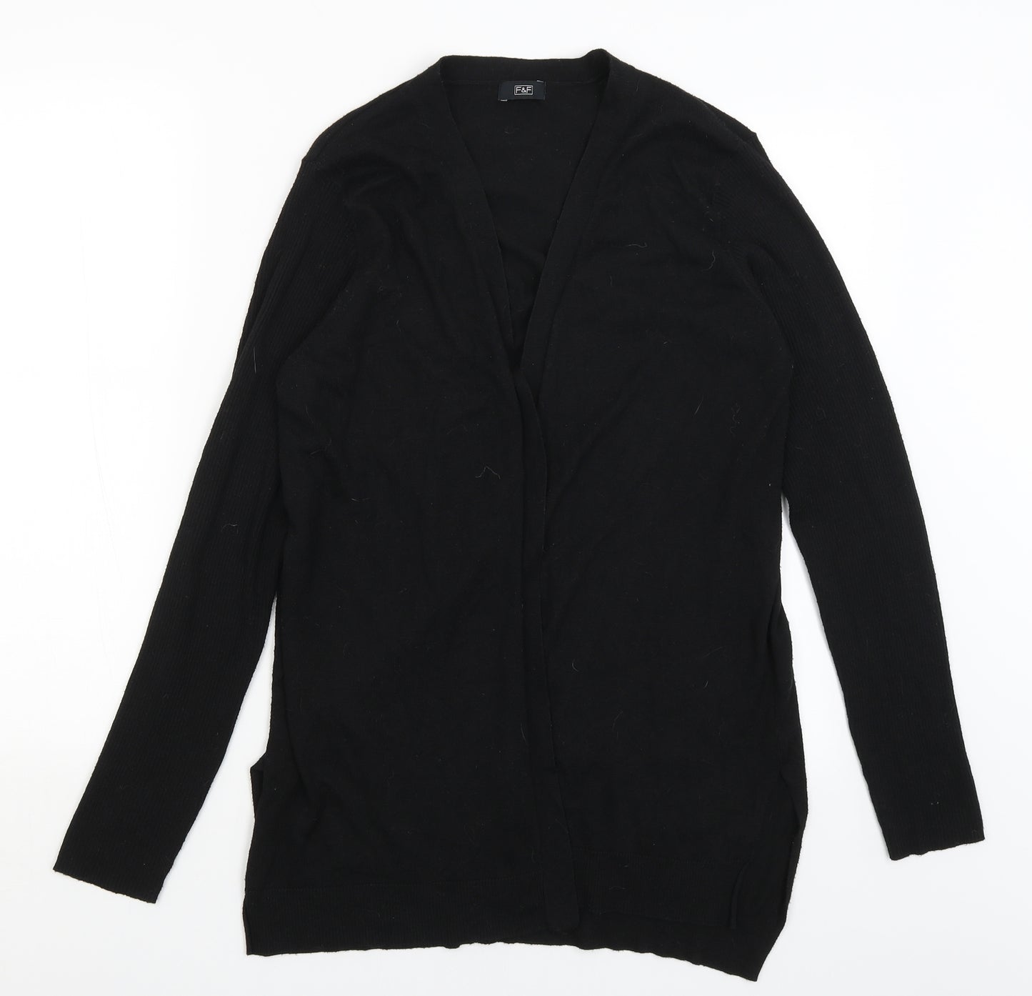 F&F Womens Black   Shrug Jumper Size 14
