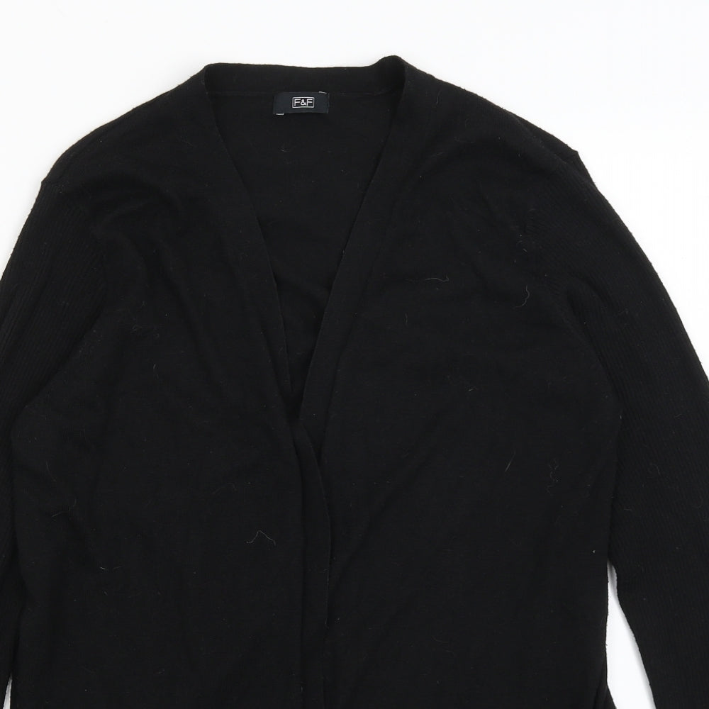 F&F Womens Black   Shrug Jumper Size 14