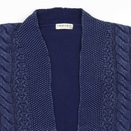 M&S Womens Blue   Shrug Jumper Size 16