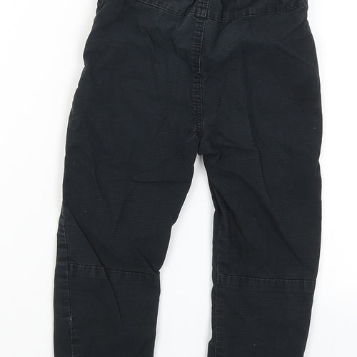NEXT Boys Black   Cargo Trousers Size 4 Years