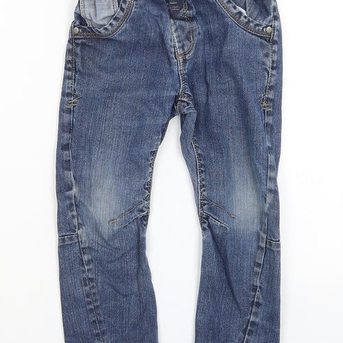 George Boys Blue   Straight Jeans Size 3-4 Years
