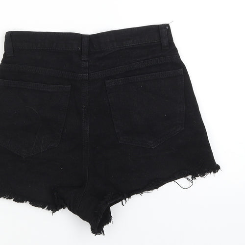 Pretty Little Thing Womens Black   Hot Pants Shorts Size 4