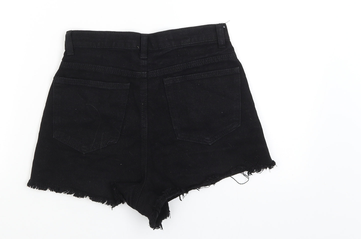Pretty Little Thing Womens Black   Hot Pants Shorts Size 4