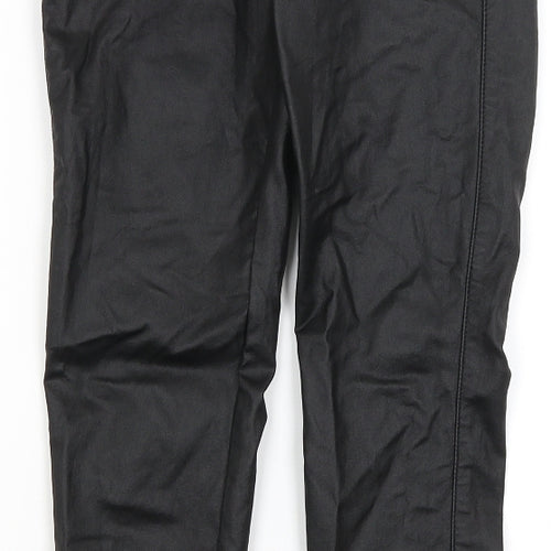 Missguided Womens Black   Trousers  Size 6 L29 in